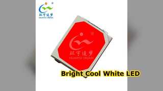 Heldere, koelwitte 5054 SMD LED-chip 0,5 W
